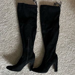 Black Over the Knee Boots